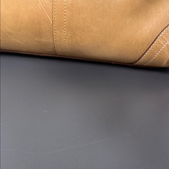 Vintage Coach Light Brown SoHo Leather Shoulder Bag-F08A64 - Picture 3 of 10